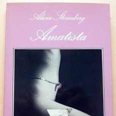 Libros de segunda mano: AMATISTA - ALICIA STEINBERG - LA SONRISA VERTICAL Nº 63 - 1989 (1ª EDICIÓN) - NUEVO. Lote 197424213