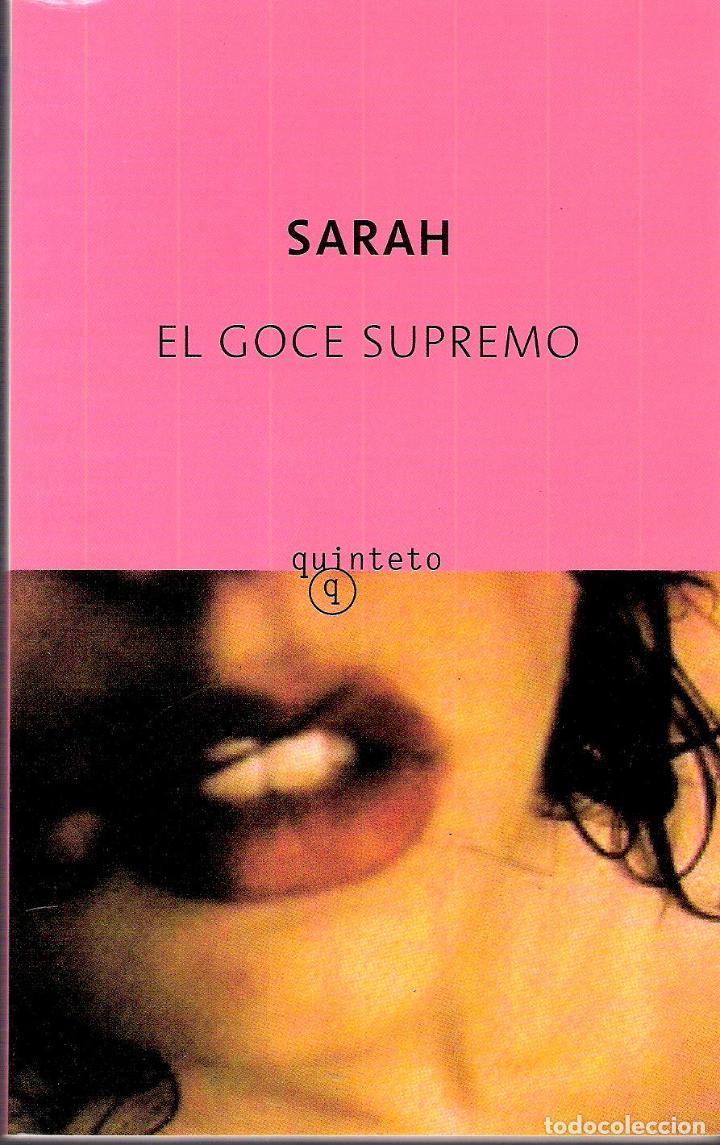 Libros de segunda mano: EL GOCE SUPREMO - SARAH - Foto 1