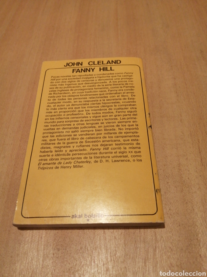 Libros de segunda mano: Fanny Hill. John Cleland. - Foto 2
