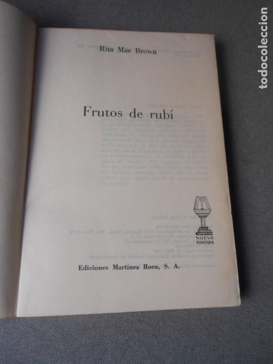 Libros de segunda mano: FRUTOS DE RUBI - Foto 3