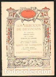 Libros de segunda mano: los ejercicios de devoci&oacute;n Abate de Voisenon - Foto 1
