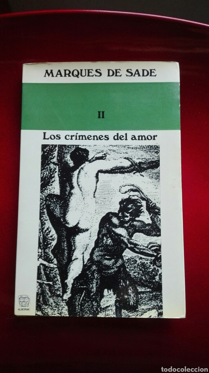 Libros de segunda mano: Marqu&eacute;s de Sade. Los cr&iacute;menes del amor - Foto 1
