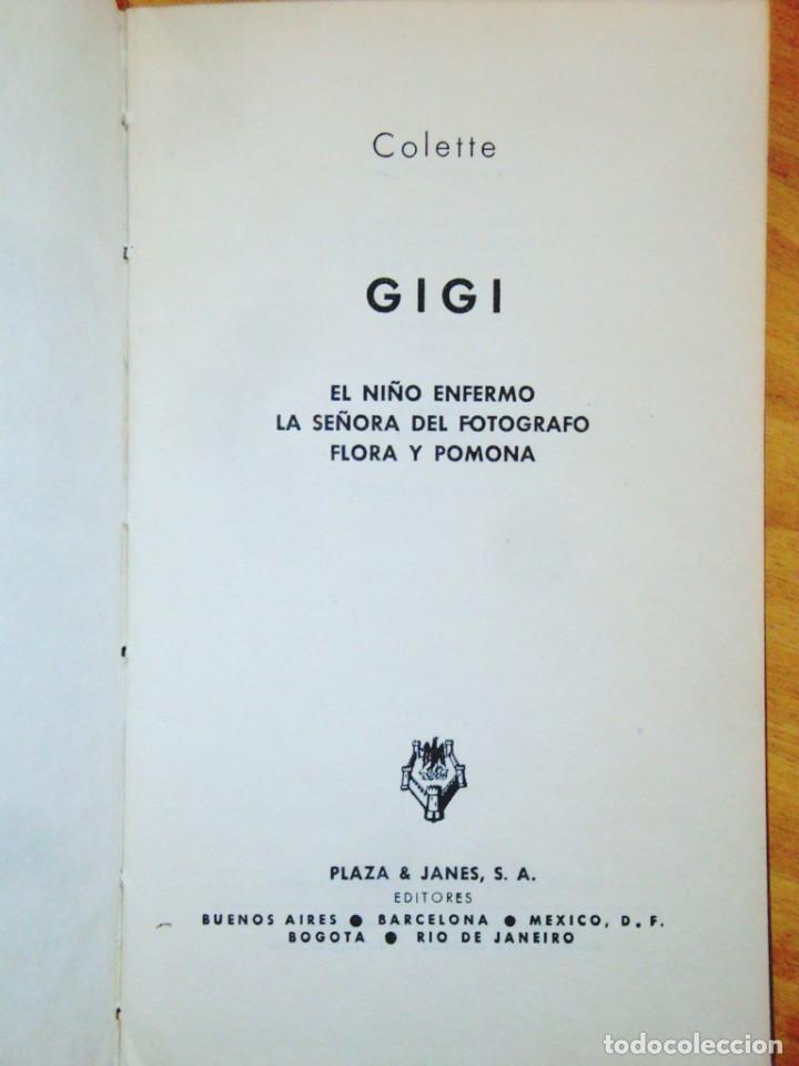 Libros de segunda mano: 1962- COLETTE: GIGI - Foto 2
