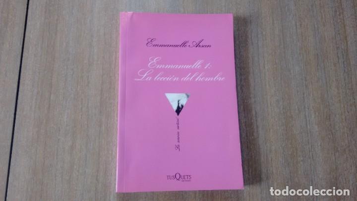 Libri di seconda mano: EMMANUELLE ARSAN - LA LECCION DEL HOMBRE