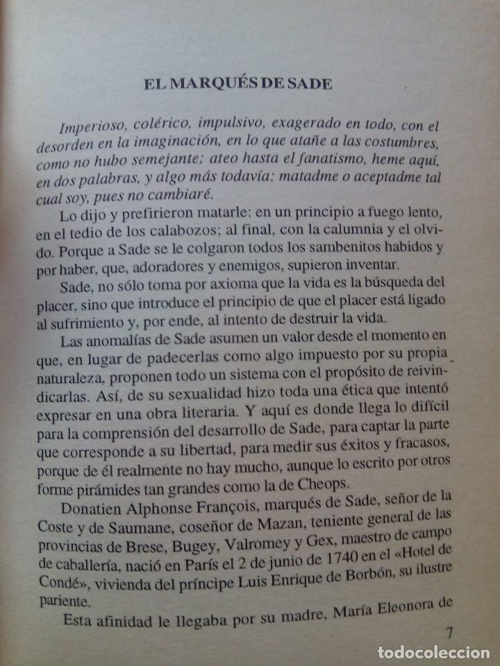 Libros de segunda mano: LOS INFORTUNIOS DE LA VIRTUD / MARQUES DE SADE - Foto 5