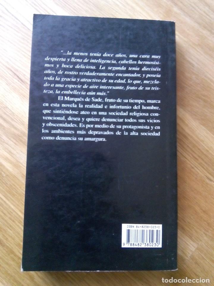 Libros de segunda mano: LAS DESVENTURAS DE LA VIRTUD / MARQUES DE SADE - Foto 2