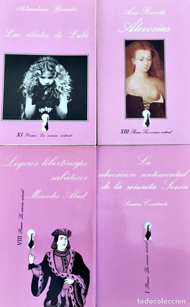 Libros de segunda mano: Narrativa er&oacute;tica femenina: Almudena Grandes, Susana Constante, Mercedes Abad y Ana Rossetti.