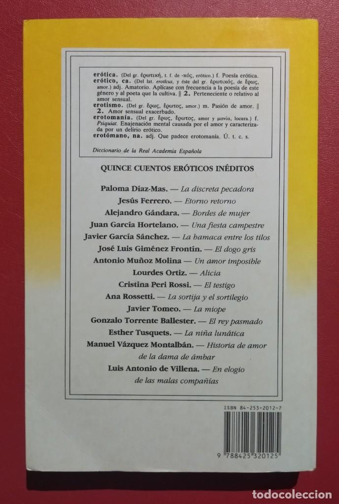 Libros de segunda mano: CUENTOS ER&Oacute;TICOS. EL ESPEJO DE TINTA. - Foto 4
