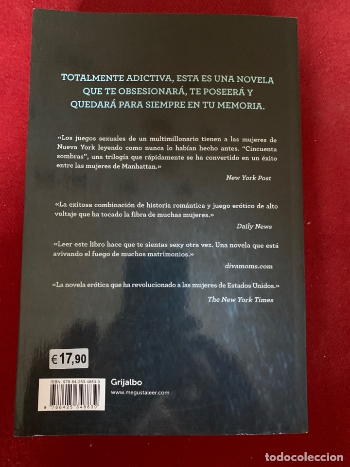 Libros de segunda mano: Cincuenta sombras de Grey. E. L. James. - Foto 2