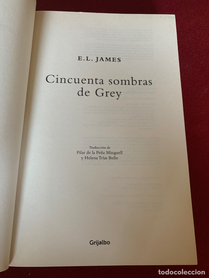 Libros de segunda mano: Cincuenta sombras de Grey. E. L. James. - Foto 5