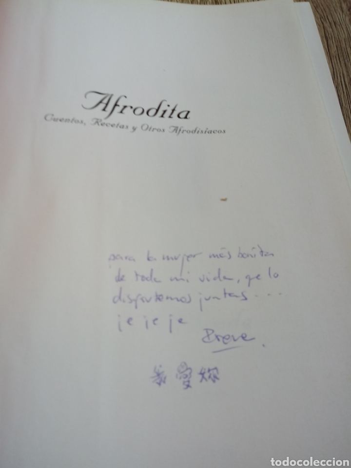Libros de segunda mano: Afrodita de Isabel Allende - Foto 2