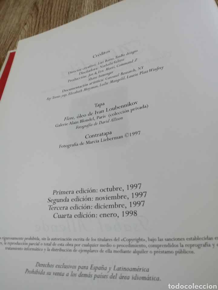 Libros de segunda mano: Afrodita de Isabel Allende - Foto 4
