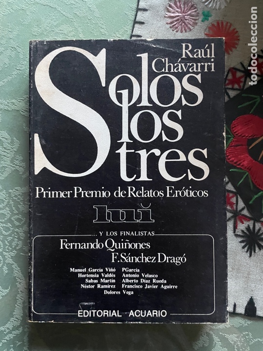Libros de segunda mano: Son los los tres (Ra&uacute;l Chavarri) - Foto 1