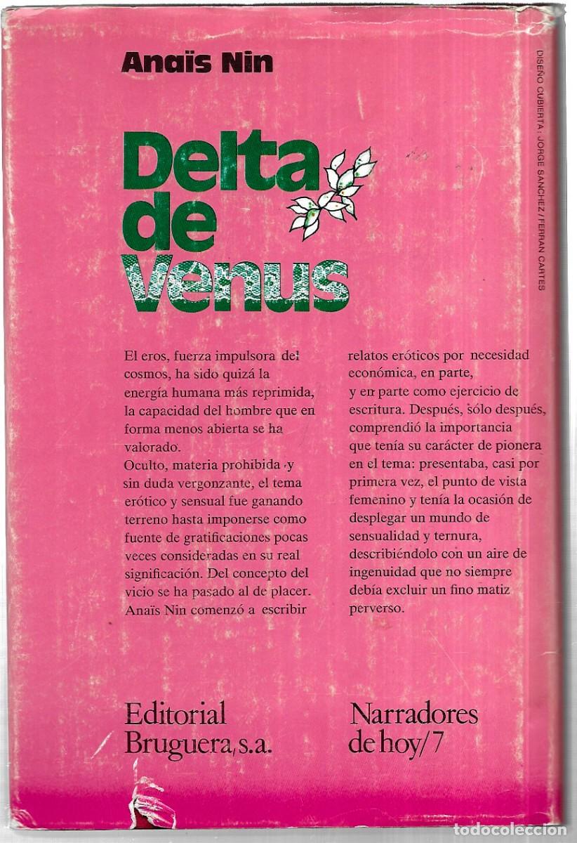 Libros de segunda mano: Ana&iuml;s Nin . Delta de Venus - Foto 2