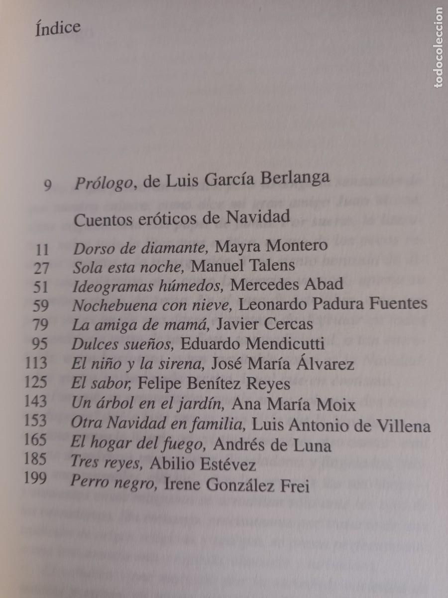 Libros de segunda mano: Cuentos er&oacute;ticos de Navidad ~ La sonrisa vertical - Foto 8