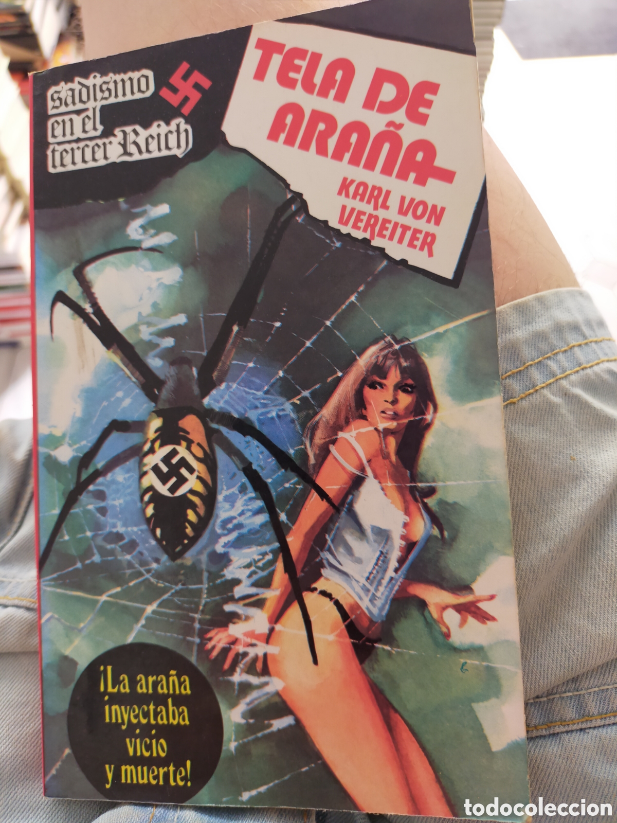 Second hand books: TELA DE ARA&Ntilde;A KARL VON VEREITER SADISMO EN EL TERCER REICH BUEN ESTADO