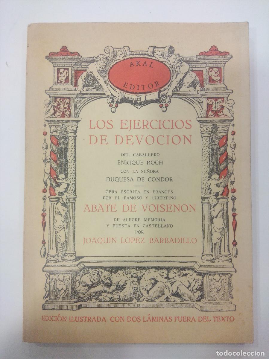 Libros de segunda mano: LOS EJERCICIOS DE DEVOCION/ENRIQUE ROCH. - Foto 1