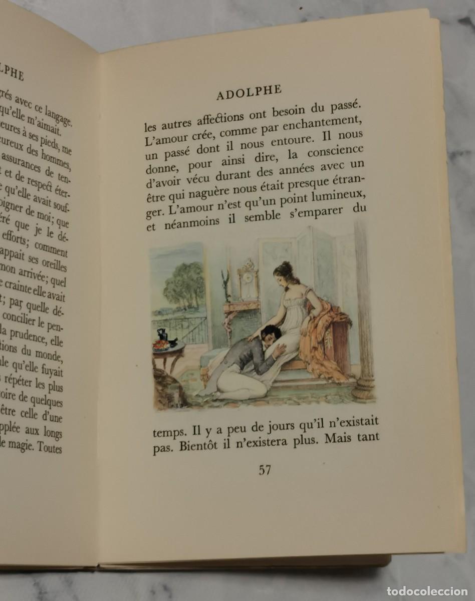 Libros de segunda mano: ADOLPHE - Benjamin Constant, Paul-&Eacute;mile B&Eacute;CAT (En Franc&eacute;s) - Foto 5