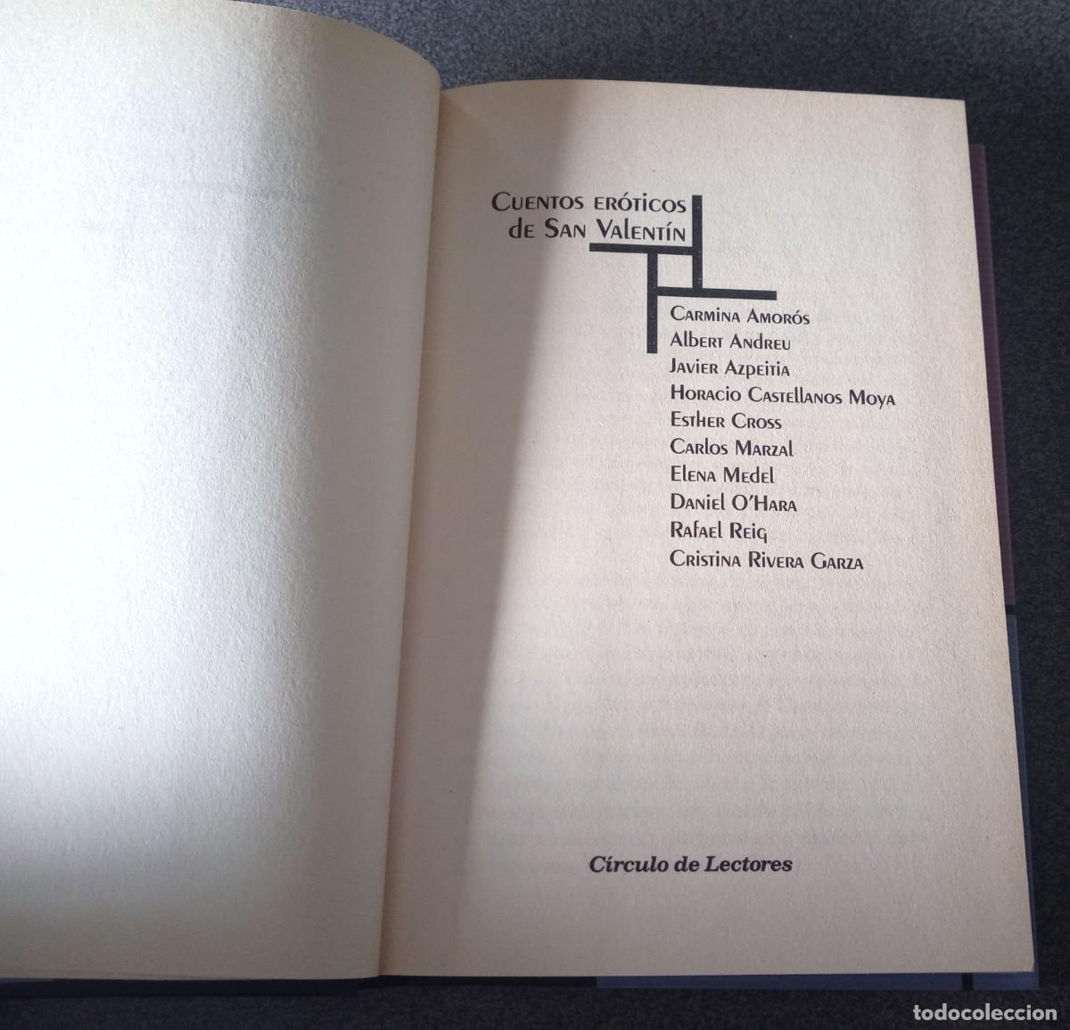 Libros de segunda mano: Cuentos Er&oacute;ticos De San Valent&iacute;n - Foto 3