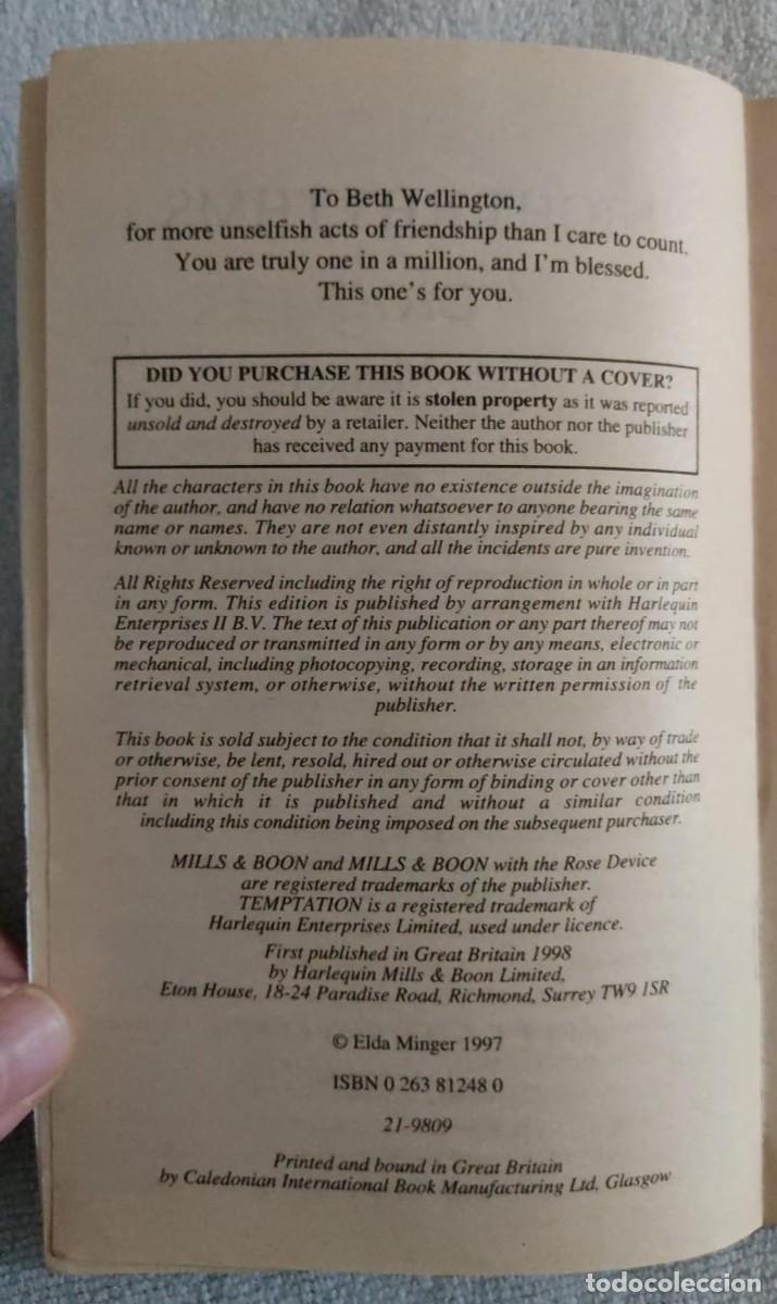 Libros de segunda mano: Temptation. - Foto 2