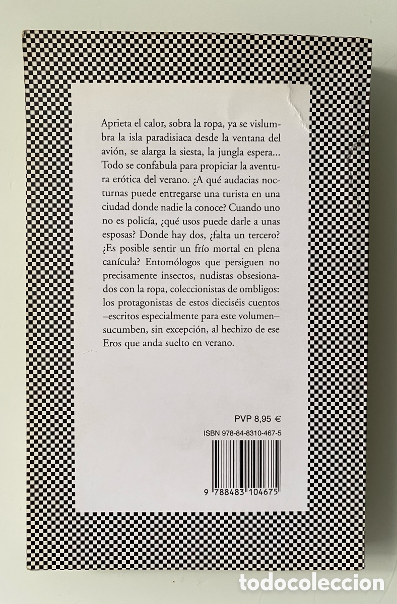 Libros de segunda mano: Cuentos er&oacute;ticos de verano - VV.AA. - Foto 2