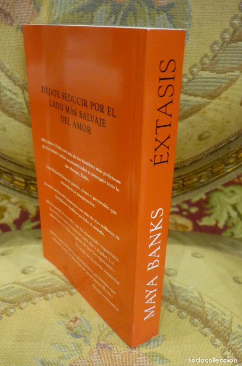 Libros de segunda mano: &Eacute;XTASIS, DE MAYA BANKS. EDITORIAL ROCA 2014. - Foto 2