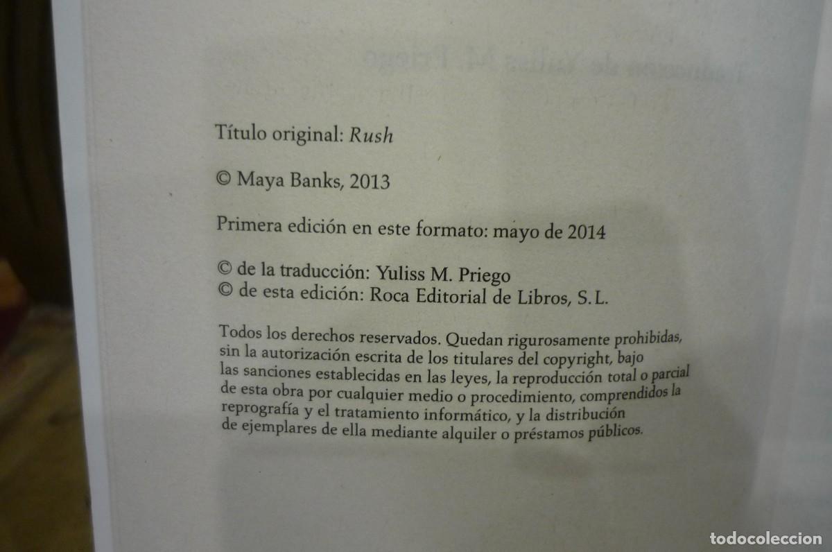 Libros de segunda mano: &Eacute;XTASIS, DE MAYA BANKS. EDITORIAL ROCA 2014. - Foto 6