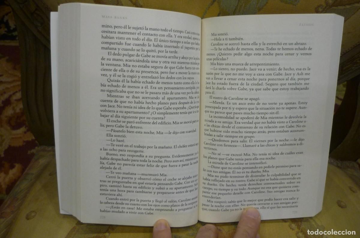 Libros de segunda mano: &Eacute;XTASIS, DE MAYA BANKS. EDITORIAL ROCA 2014. - Foto 7