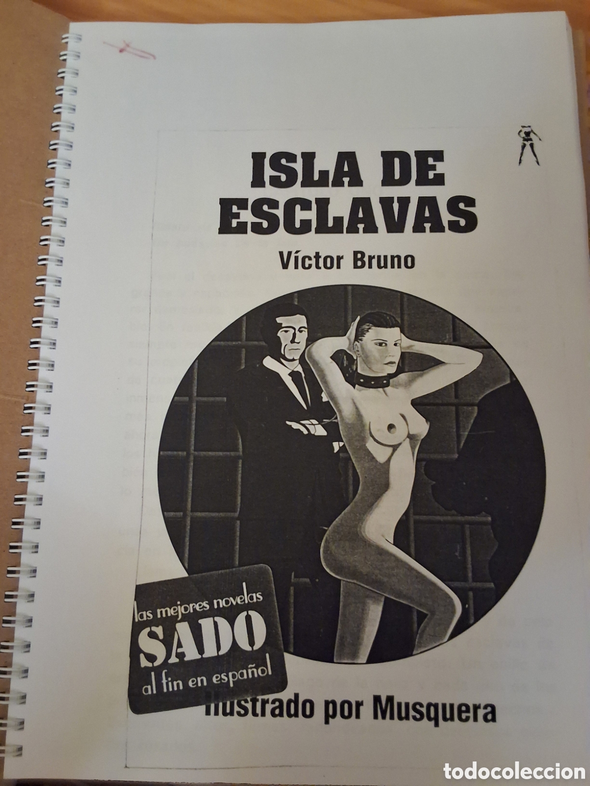 Libri di seconda mano: Isla de esclavas de Victor bruno novela erotica sado facsimil