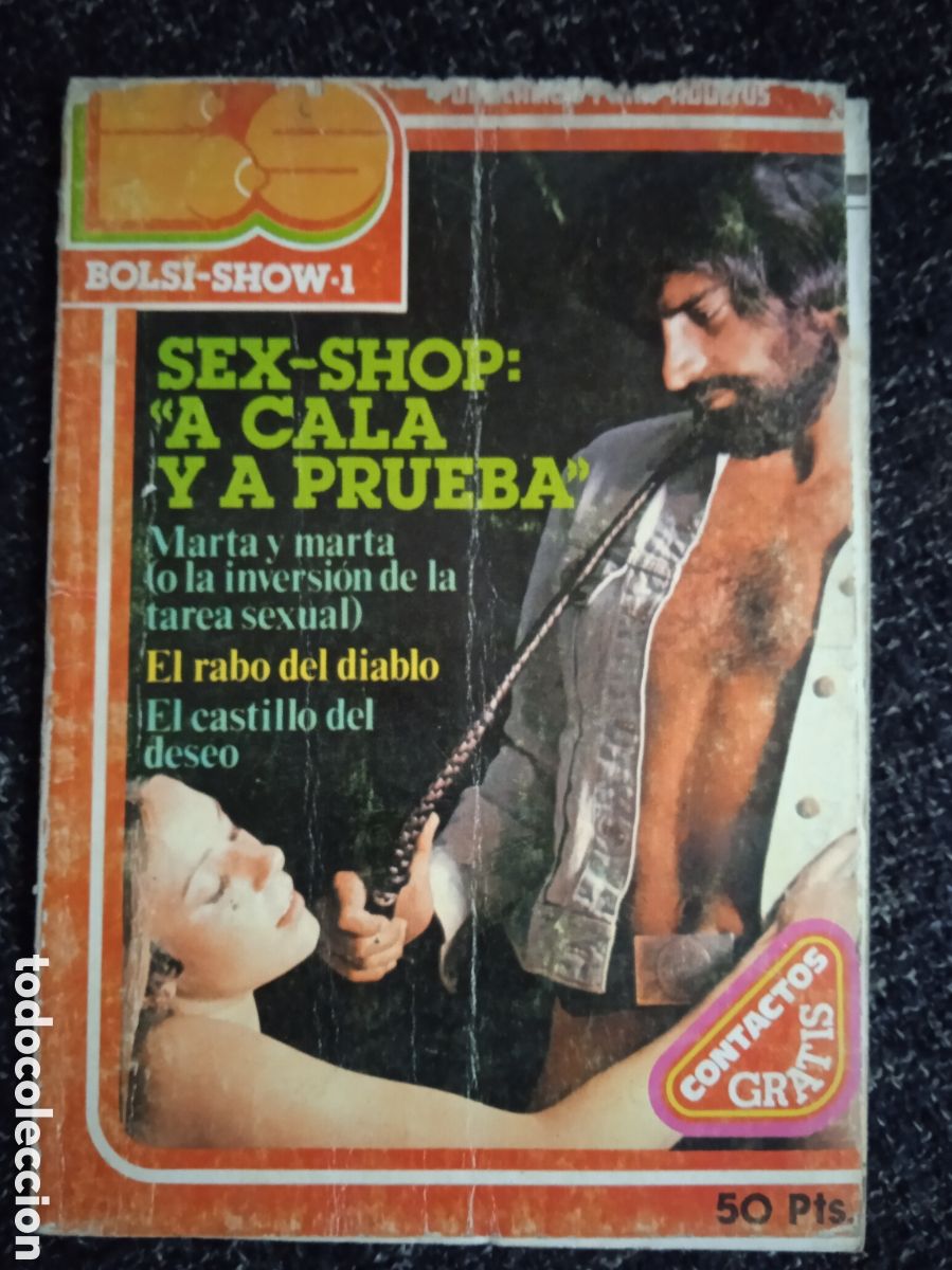 Gebrauchte B&uuml;cher: BOLSI - SHOW N&ordm; 1. NOVELA EROTICA -libro-revista EROTICA a&ntilde;os 80