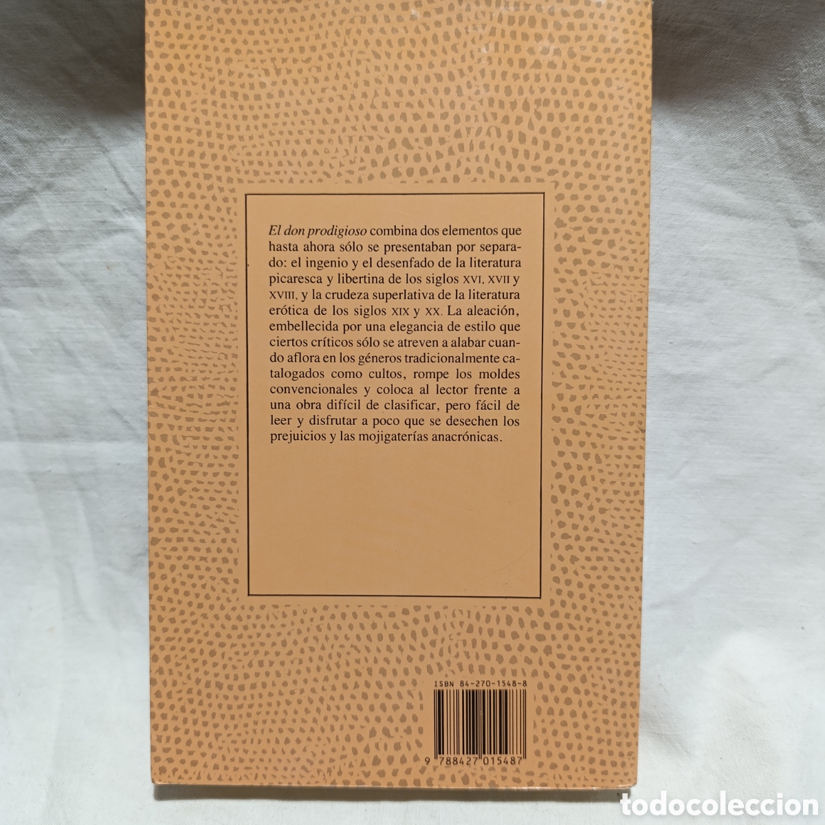 Libros de segunda mano: EROTICA,EL DON PRODIGIOSO. - Foto 2