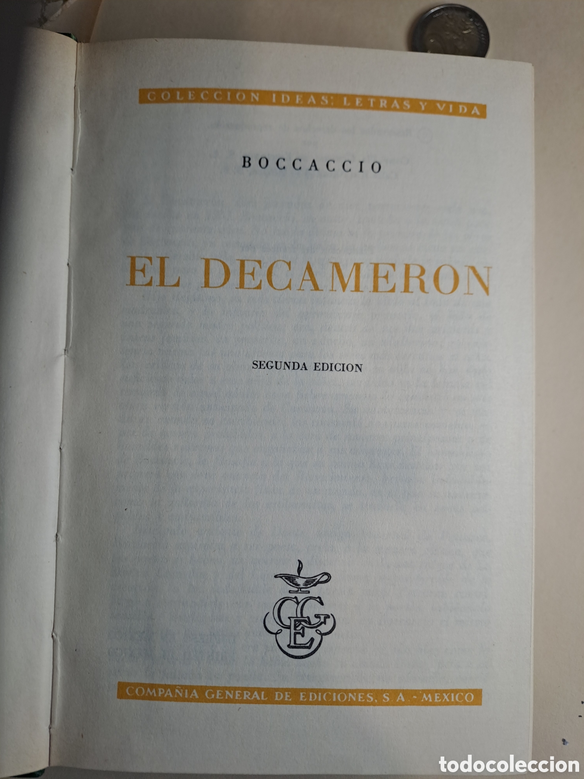 Libros de segunda mano: El Decameron de Boccaccio - Foto 2