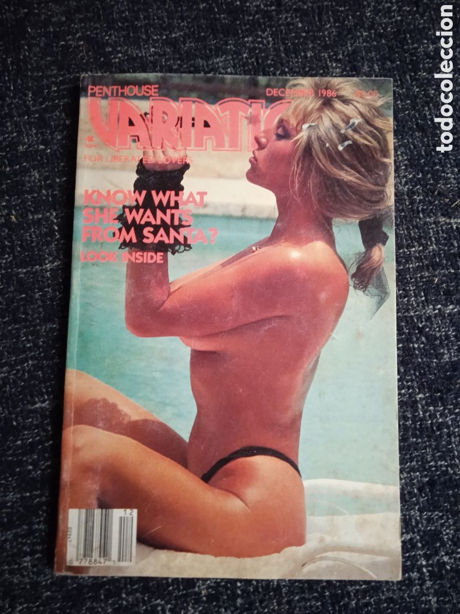 Second hand books: PENTHOUSE VARIATIONS DECEMBER 1986 ( EDICION EN INGLES )