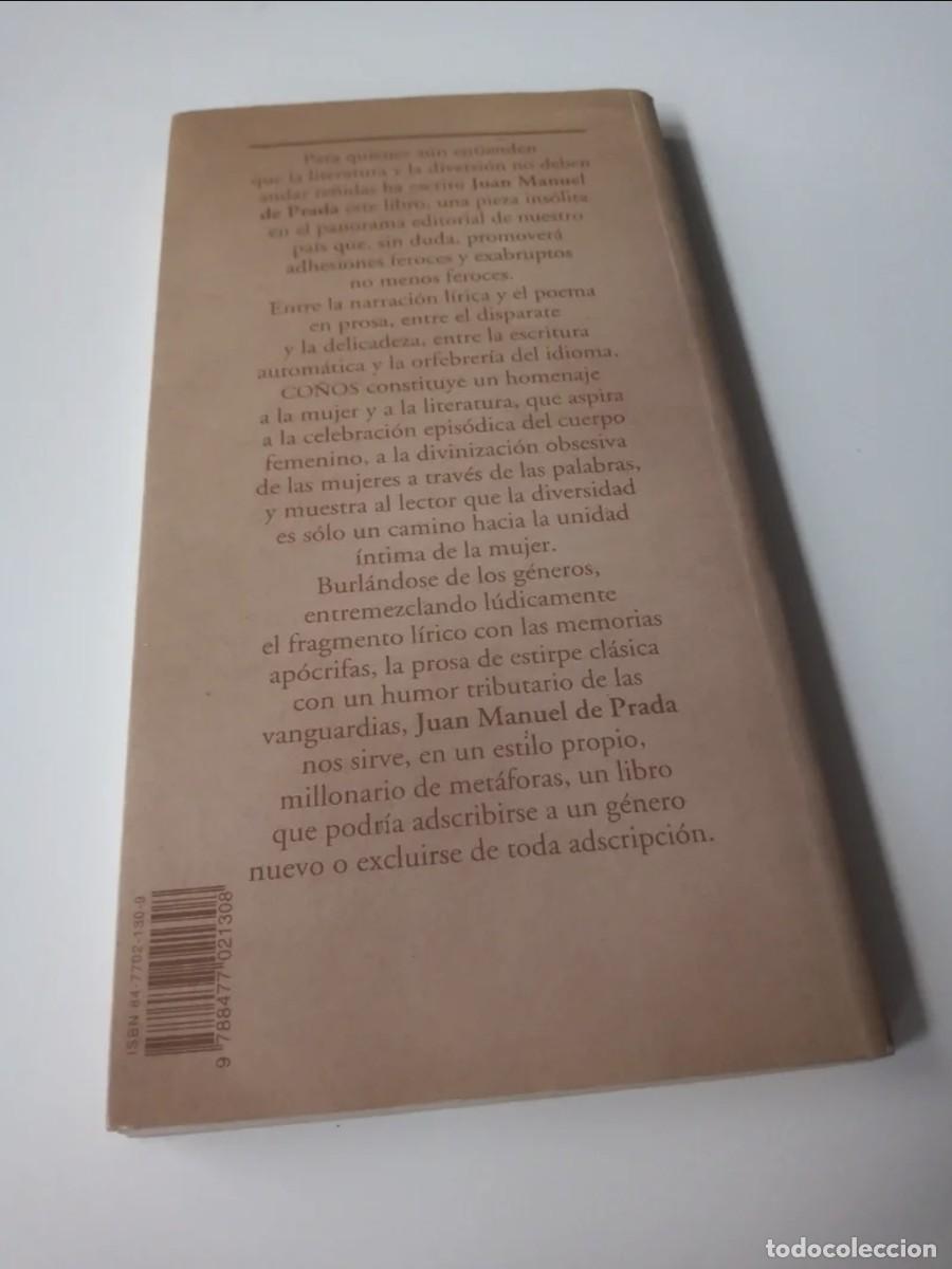 Libros de segunda mano: Libro Co&ntilde;os de Juan Manuel de Prada, 1a edici&oacute;n de 1995 - Foto 2