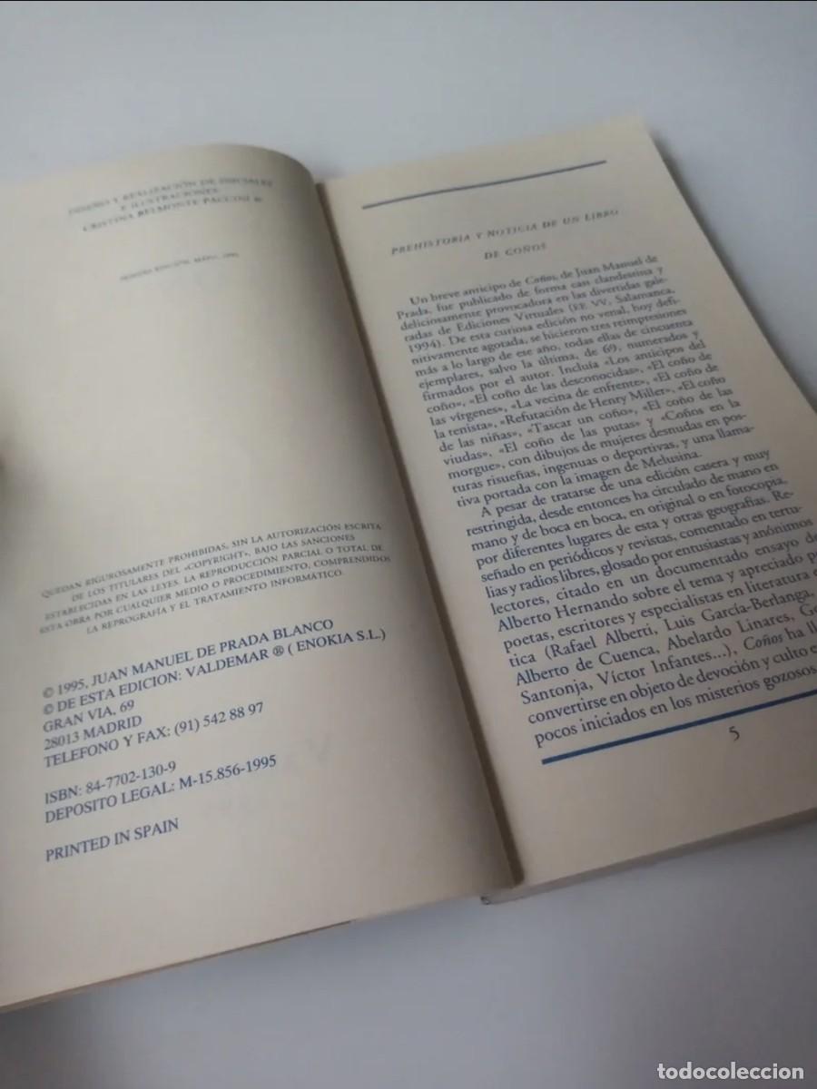 Libros de segunda mano: Libro Co&ntilde;os de Juan Manuel de Prada, 1a edici&oacute;n de 1995 - Foto 4