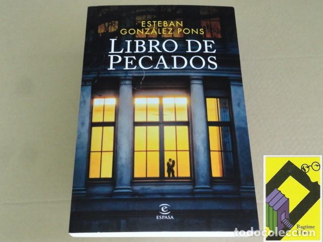 Libros de segunda mano: GONZALEZ PONS, Esteban: Libro de pecados - Foto 1
