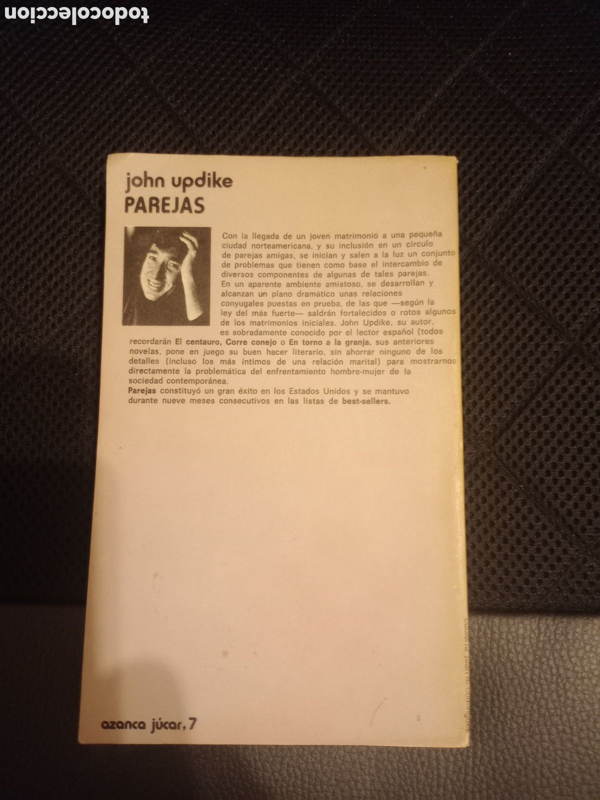 Libros de segunda mano: Toreteblanco parejas John updike - Foto 2
