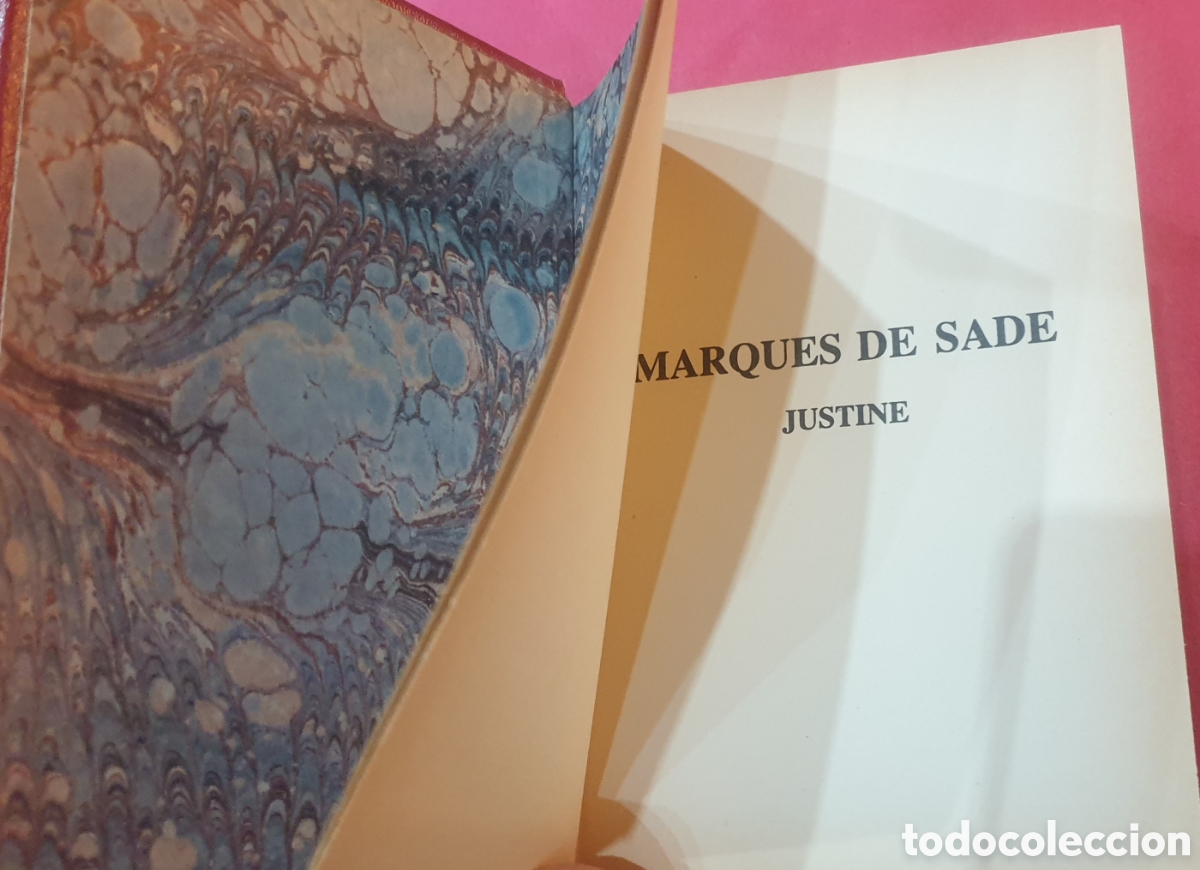 Libros de segunda mano: Marqu&eacute;s de Sade. Justine. - Foto 3