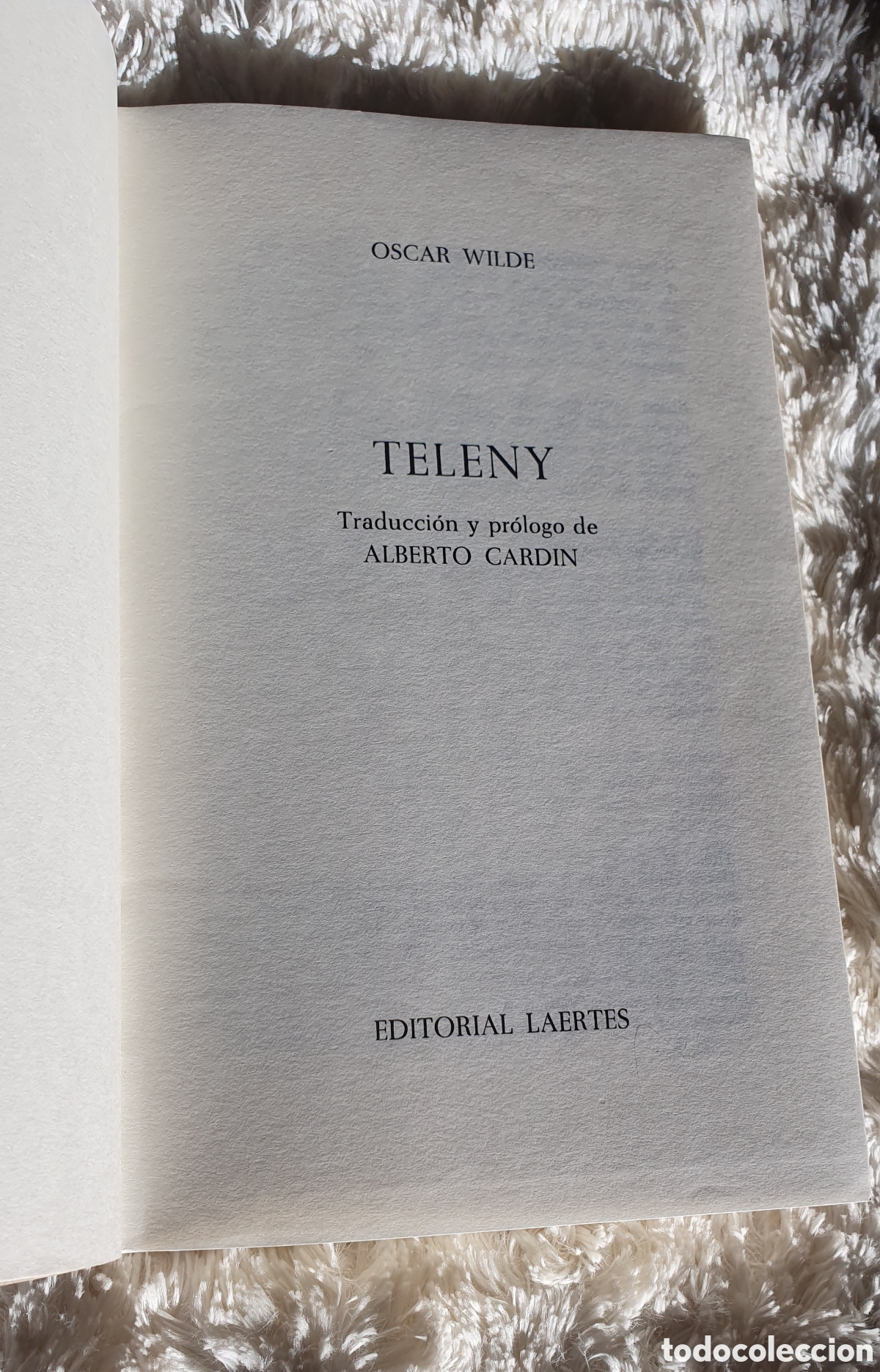 Libros de segunda mano: Oscar Wilde &rdquo;TELENY&rdquo;. 1991 - Foto 3