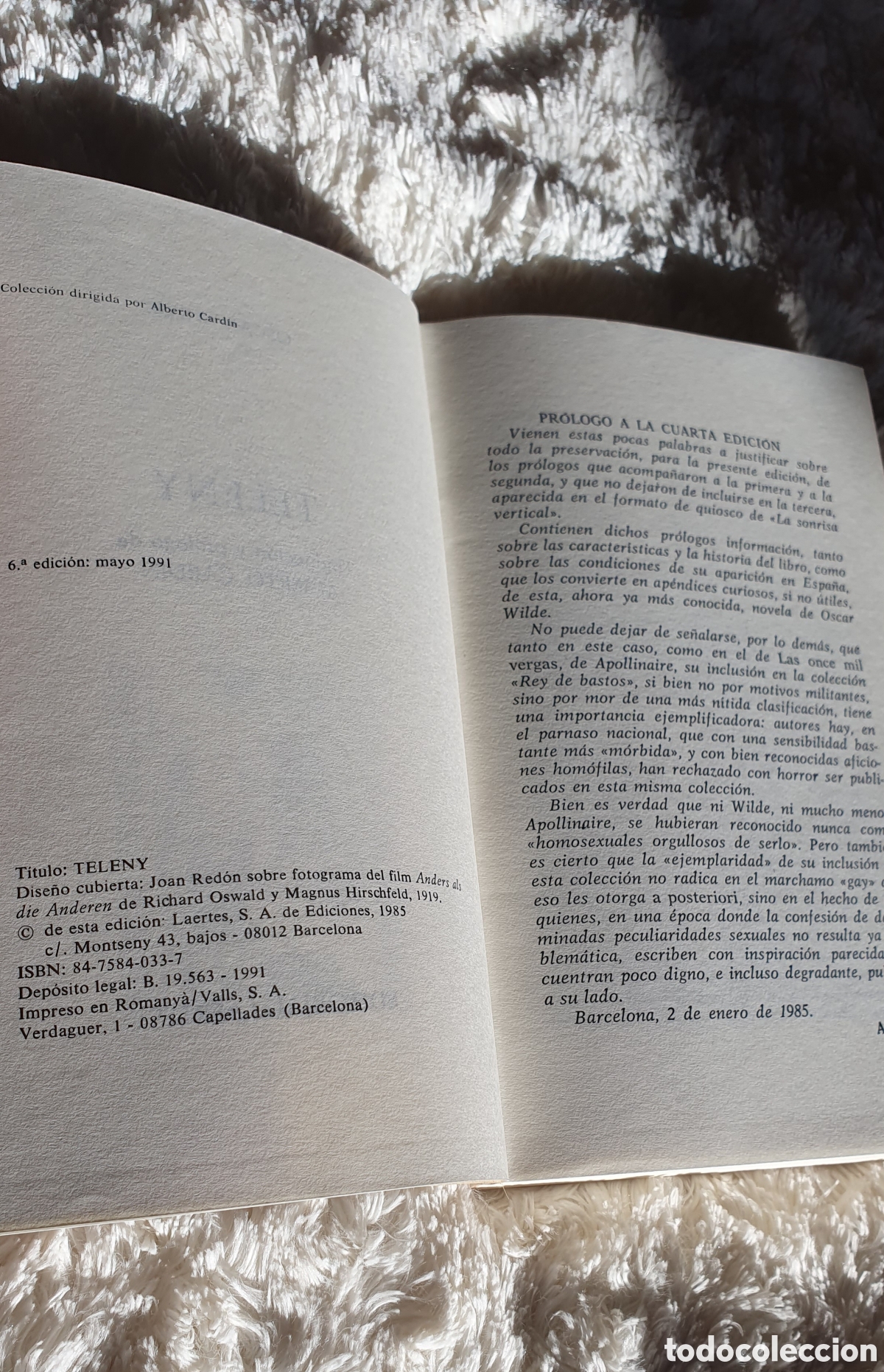 Libros de segunda mano: Oscar Wilde &rdquo;TELENY&rdquo;. 1991 - Foto 6
