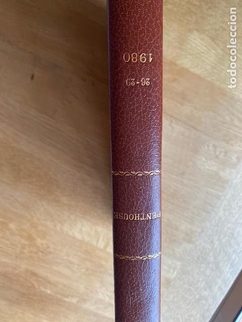 Libros de segunda mano: PENTHOUSE , N&Uacute;MEROS 26, 27, 28 Y 29 DE 1980 , ENCUADERNACI&Oacute;N CARTONE SIMIL PIEL