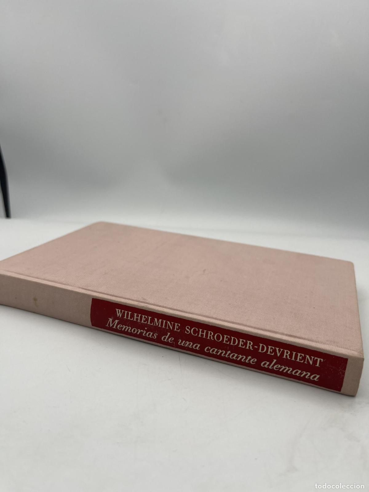 Libros de segunda mano: Memorias de una cantante alemana - WILHELMINE SCHROEDER DEVRIENT