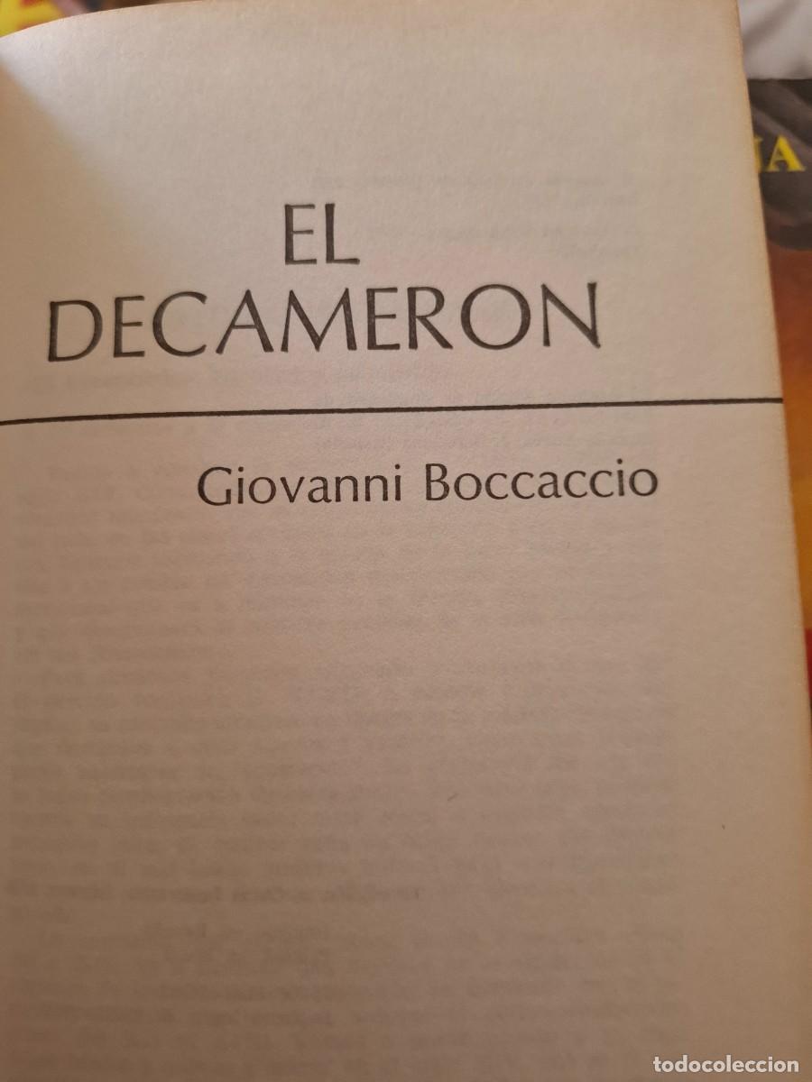 Libros de segunda mano: el Decamer&oacute;n Giovanni Boccacio - Foto 2