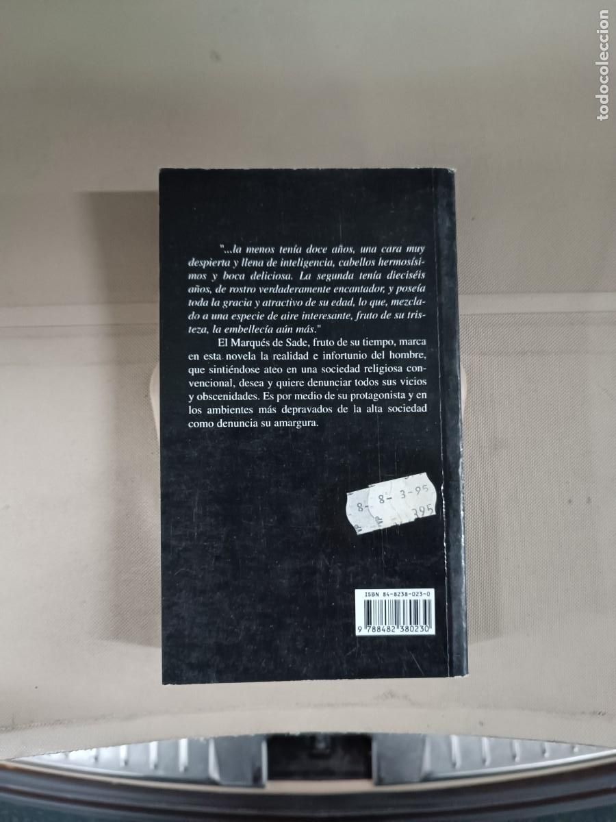 Libros de segunda mano: Las desventuras de la virtud - Marqu&eacute;s de Sade - Foto 2