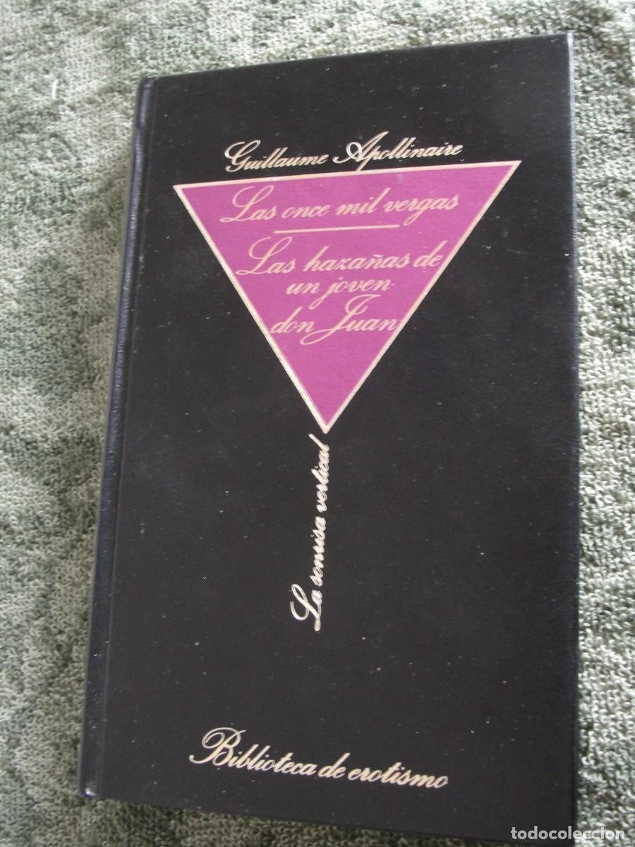 Libros de segunda mano: APOLLINAIRE - LAS ONCE MIL VERGAS + LAS HAZA&Ntilde;AS DE UN JOVEN DON JUAN - 1984 BUEN ESTADO TAPA DURA