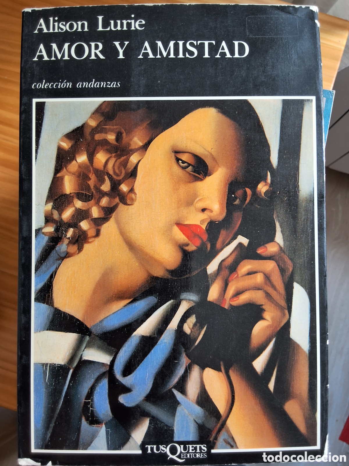 Libros de segunda mano: Amor y amistad libro de A. Lurie a&ntilde;o 1987 edici&oacute;n 1&deg; edita tusquets