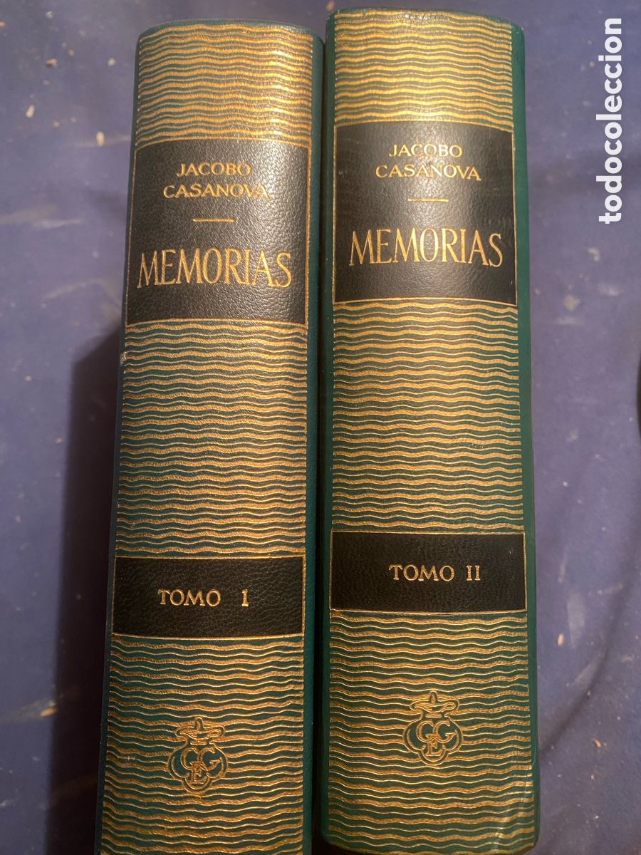 Libros de segunda mano: JACOBO CASANOVA : - MEMORIAS (DOS TOMOS) - (M&Eacute;XICO, 1957)