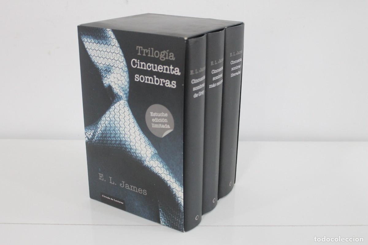 Libros de segunda mano: TRILOGIA CINCUENTA SOMBRAS DE GREY E.L. JAMES ESTUCHE EDICION LIMITADA CIRCULO LECTORES