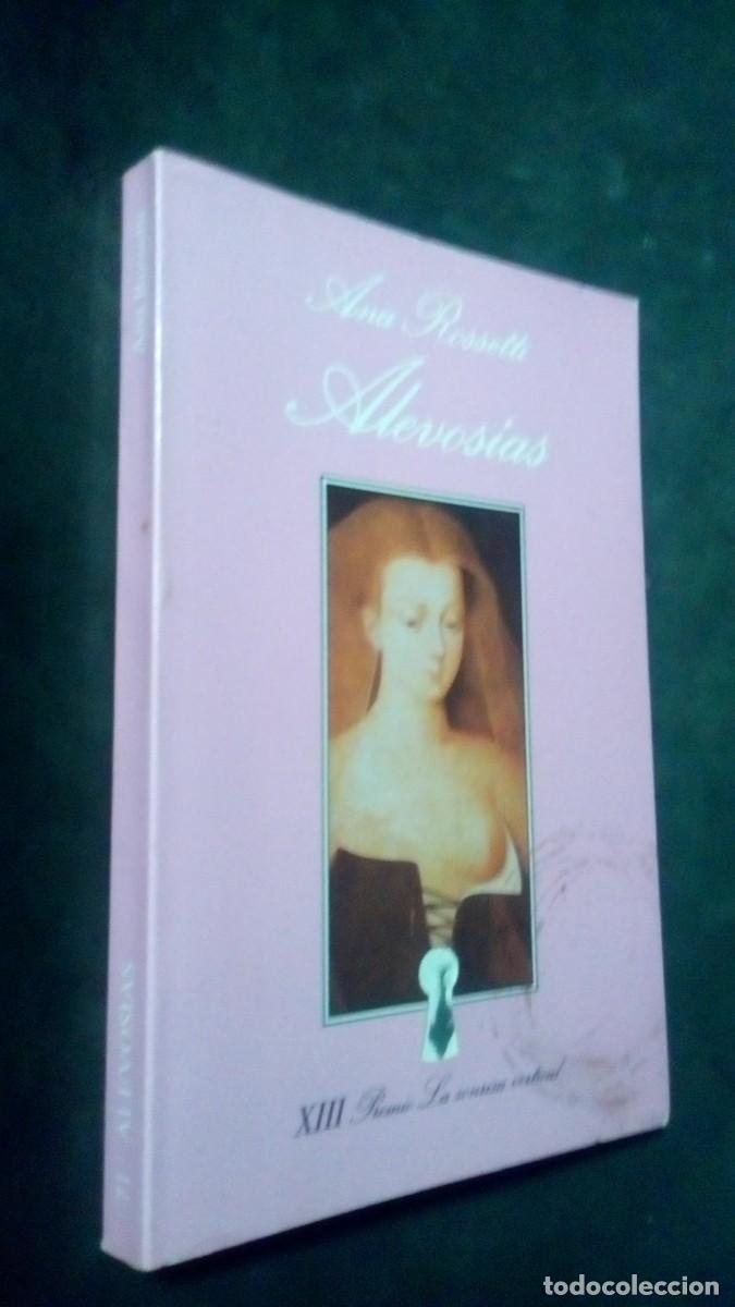 Libros de segunda mano: NOVELA EROTICA- ANA ROSSETTI ALEVOSIAS TUSQUETS 1991 SONRISA VERTICAL-PRIMERA ED. MARZO 1991