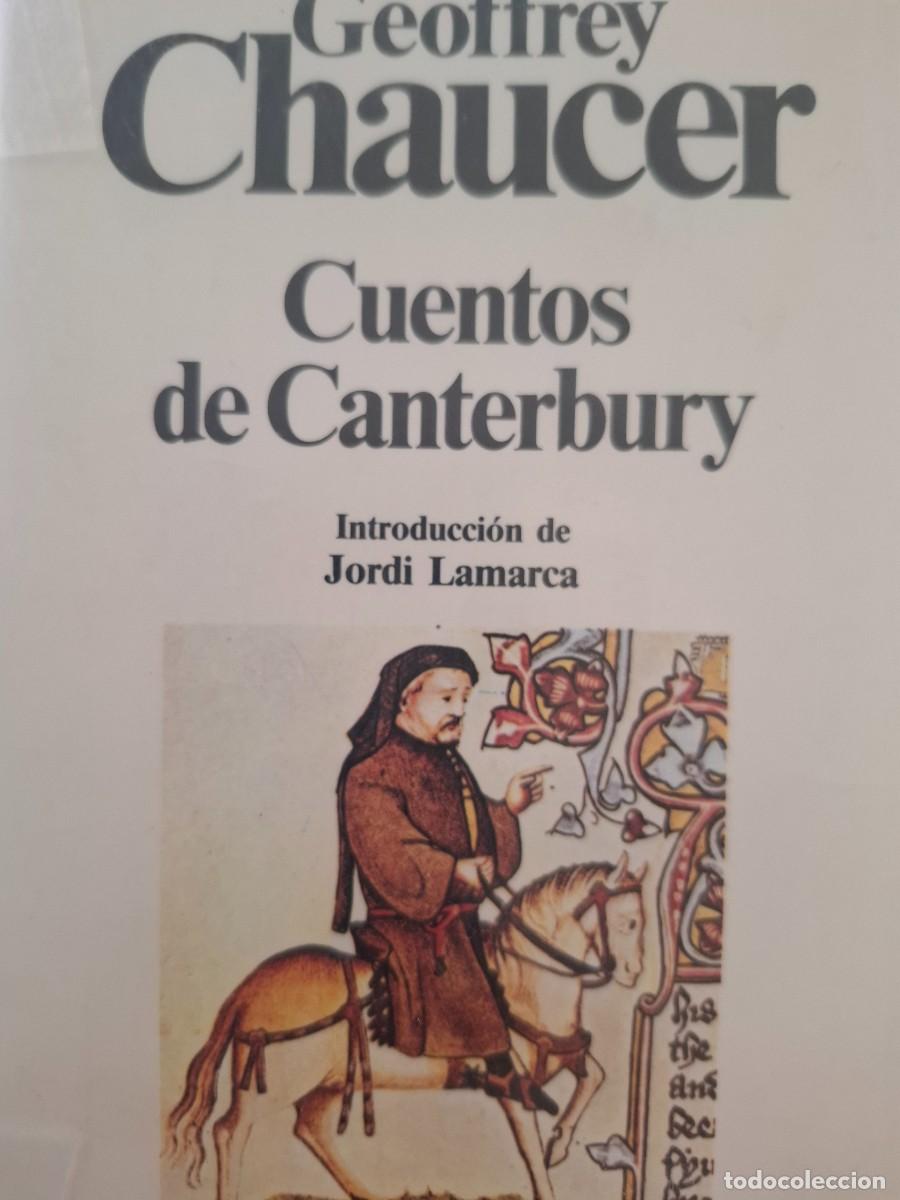 Livres d'occasion: cuentos de Canterbury Geoffrey Chaucer